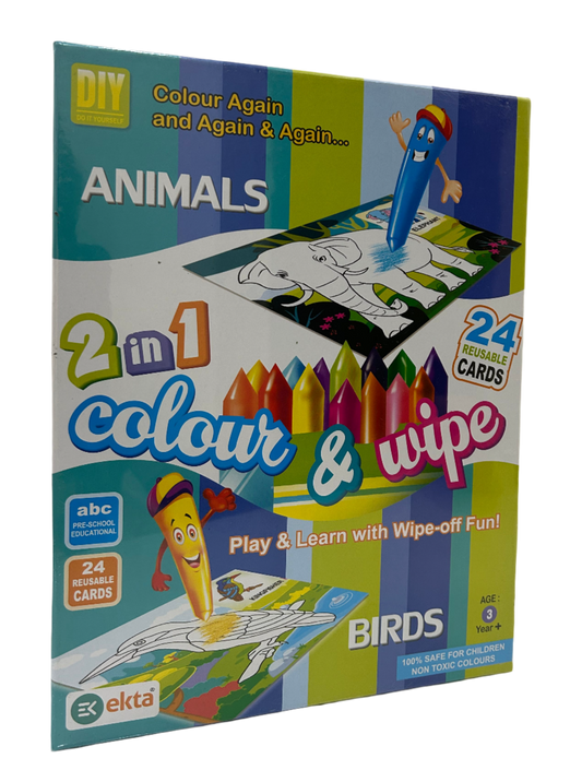 2 in 1 - Colour and Wipe